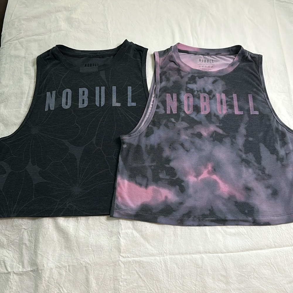 Lot of 2 Nobull Muscle Tanks Size S
